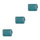 thumbnail image 4 of Monedero Qarigey para hombre corto billetera de bolsillo con cremallera piel de vaca bloqueo Rfid gran capacidad, 4 of 6