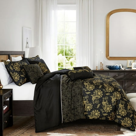 Dubh 7-Piece Comforter Set, Queen