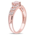 thumbnail image 3 of Everly Women's Morganite Rose Gold Plated Ring, 3 of 7