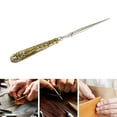 thumbnail image 7 of Leather Punch Hole Awl, Leathercraft DIY Tool, Tailors Punching , Repair Supplies Golden, 7 of 7