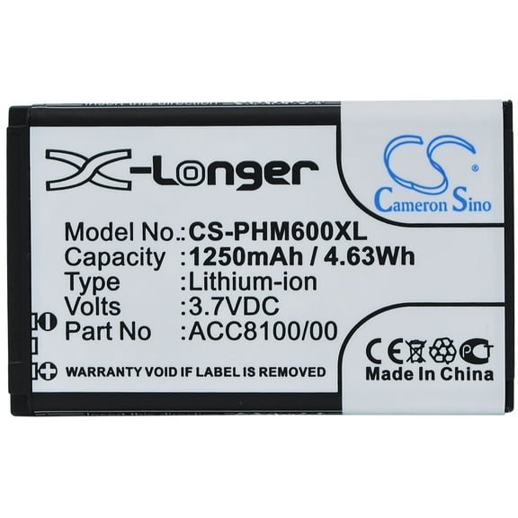 1250mAh 8403 810 00011 ACC8100 ACC8100/00 Battery for Philips DPM7000 Pocket Memo DPM8000 DPM8500 DPM6000 Pocket Memo DPM7000 Po