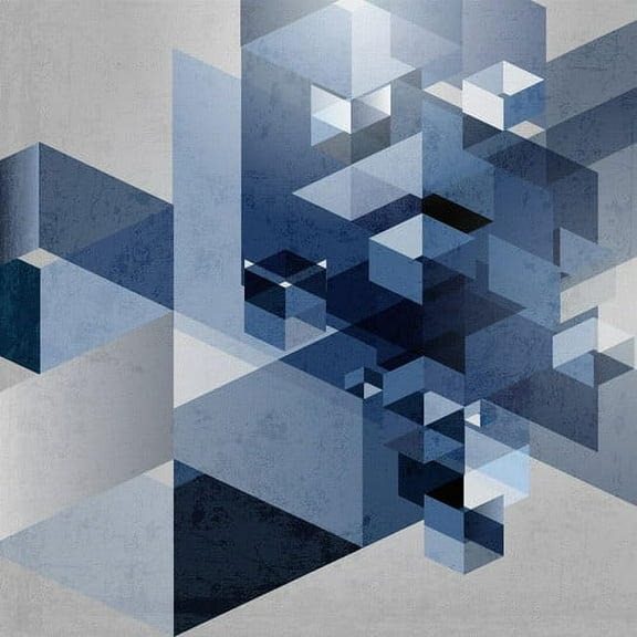 "Jumping Form" Painting Print on Wrapped Canvas