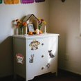 thumbnail image 5 of 4 Sheets Sugar Furniture Transfers Stickers 6x12inch Day of The Dead Rub on Transfer UV Self-Adhesive Stickers Wall Art Craft, 5 of 7
