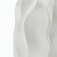 thumbnail image 6 of LuxenHome White Waves Ceramic 15.75-Inch Tall Round Vase, 6 of 9