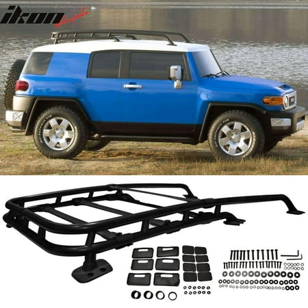 - Fits 07-14 Fj Cruiser Aluminum OE Roof Rack Rail Cross Bar Luggage Carrier