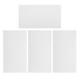 thumbnail image 6 of HEMOTON White EVA Foam Squares with Double Sided Adhesive for DIY Crafts and Card Making Supplies 4 Sheets, 6 of 6