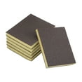 thumbnail image 5 of 150 Grit Sanding Block Pad 4.7" x 3.9" x 0.4" Brown Sanding Sponge 6Pack, 5 of 5