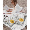 thumbnail image 5 of Waterproof Outdoor Throw Pillows with Inserts 12"x20", Bees Branches Soft Decorative Pillowcases for Couch Bedroom, Farmhouse Spring Botanical Wooden Pillow Covers for Sofa Living Room, 5 of 8