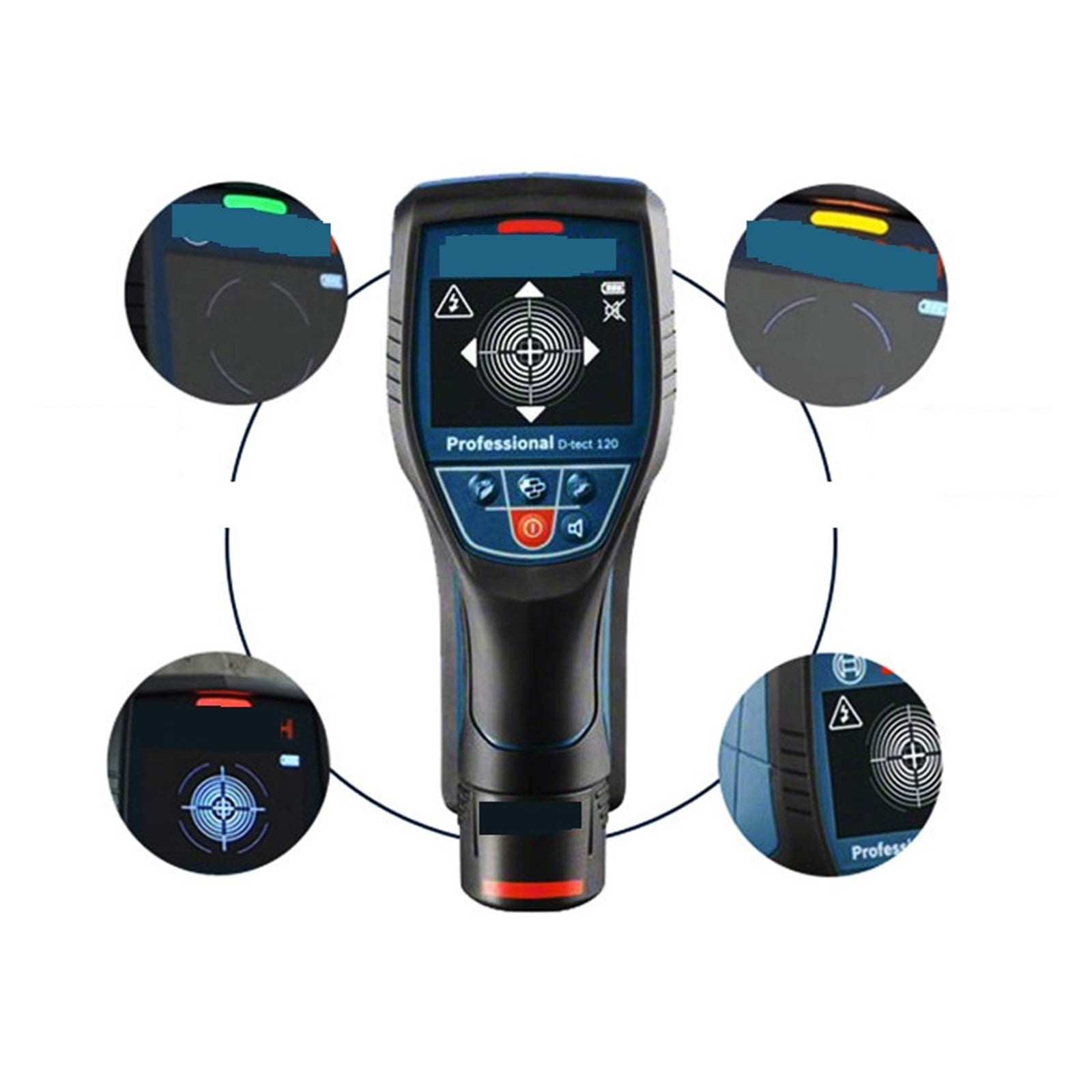 Professional Metal Detector Intuitive Radar Scanner For Almost All Materials High-precision Wall Detector ,Accurate and Quick