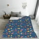 thumbnail image 5 of Balery Cosmos Rockets Manta de Felpa Suave y Acogedora – Cobija de Franela Aterciopelada para Cama, Lavable y Cálida para Sofá, Mascotas, Transpirable-50"x40", 5 of 7
