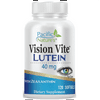 Vision Vite® Lutein 40 mg with Zeaxanthin Softgels by Pacific Nature's for Healthy Vision Support * 120ct