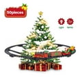 thumbnail image 1 of Electric Train Set with Light, Sound & Spray, Christmas Train Sets Around the Tree for Kids Ages 4-8, 1 of 8