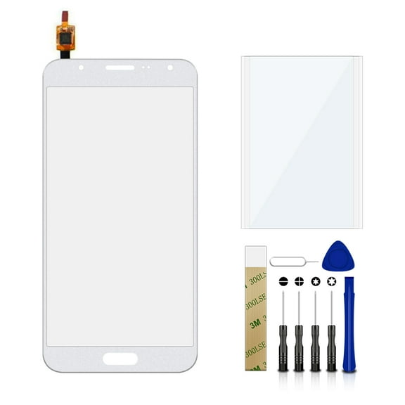For Samsung Galaxy J7 SM-J700H SM-J700H/DS Replacement Front Outer Glass Lens Screen Tool White