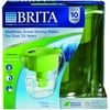 Brita 35715 Grand 35378 Water Filter Pitcher, 80 Ounce Capacity, Green, 1 Each