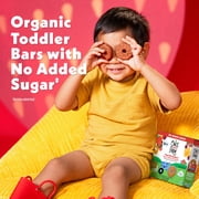 Once Upon a Farm Organic Tractor Wheels Toddler Bar, Strawberry, Pumpkin & Beet, 5ct