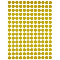 Royal Green Color-Coding Labels 1/4 inch Yellow Small Sticker Dots 8mm (5/16) - 9000 Pack