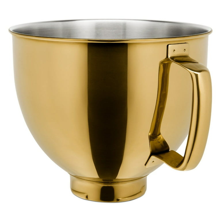  KitchenAid KSM2CB5PGC 5 Quart Stand Mixer Bowl, Gold