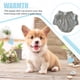 thumbnail image 5 of Greeniant Camisa para perros Ropa exquisita para cachorros Suministros para mascotas pequeñas Tela Sin hebillas Ropa para mascotas de estilo simple Negro Type3 NO3 Greeniant PT003821-35B, 5 of 6