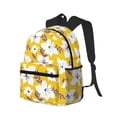 thumbnail image 2 of Lsque Lilies Flowers Classic Casual Backpack - Large Capacity Water-Resistant Backpack for School, Work, Travel, and Outdoor Activities, 2 of 8