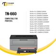 thumbnail image 7 of Toner Bank TN660 10-Pack Compatible Toner Cartridge for Brother TN-660 HL-L2380DW L2360DW MFC-L2700DW L2740DW DCP-L2540DN High Yield Pritner Ink Black, 7 of 7