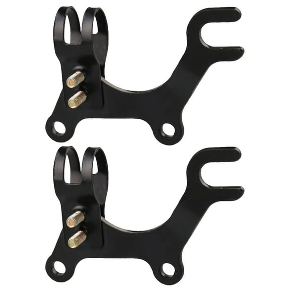2-Pack Adjustable Bike Disc Brake Brackets - Components & Replacement Parts