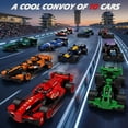 thumbnail image 2 of F1 Racing Car Building Blocks Set, 732 Pieces 10-in-1 Formula Car Bricks Kit, DIY Model Toy for Kids 6+, Creative STEM Building Set for Boys and Girls - Non-Electric, 2 of 7