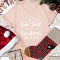 thumbnail image 5 of Débardeurs de Noël pour Femmes à Col Rond Imprimé Manches Courtes T-Shirts Décontractés en Coton, 5 of 5