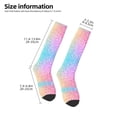 thumbnail image 5 of Balery Colorful Glitters Fun Novelty Socks Men'S Women'S Crew Socks Funny Crazy Novelty Socks Quirky And Cool Socks, 5 of 9