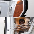 thumbnail image 6 of AKKON - For Ford F150 F150 Pickup Chrome Clear DRL Daylight LED Strip Halogen Type Projector Headlights Lamps, 6 of 7