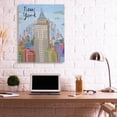 thumbnail image 2 of Stupell Industries Colorful New York City Skyline Landmark Architecture Canvas Wall Art Design by Carla Daly, 36" x 48", 2 of 4