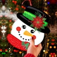 thumbnail image 4 of XWSHYW Decoraciones Navideñas Letrero de Madera con Forma de Muñeco de Nieve para Navidad, Decoración Navideña para Ventana, Letrero de Madera Colgante, 4 of 6