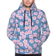 thumbnail image 4 of Hoodies for Men - Beautiful Orchids Flowers A Long Sleeve Comfrt Men'S Fashion Hoodies & Sweatshirts, Sweatshirts for Men Hoodies Pullover Clothing Clothes with Pouch, 4 of 7