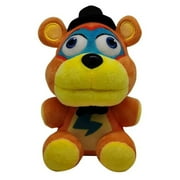 8" Glamrock Freddy - FNAF Security Breach Plushie Five Nights at Freddy's Toys Plush Orange Freddy