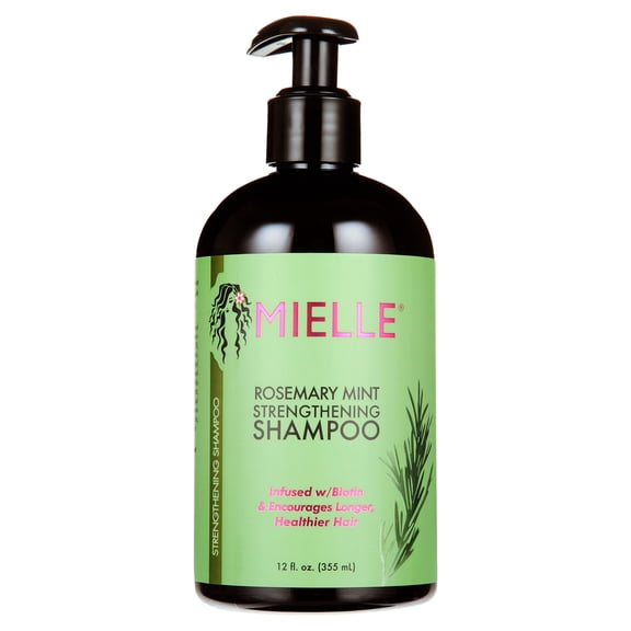 Mielle Rosemary Mint Strengthening Shampoo, Paraben-Free, Sulfate-Free, 12 oz