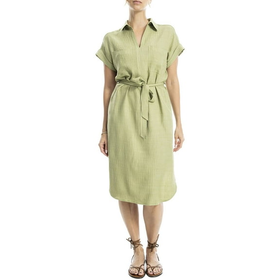 Max Studio womens Midi Shirt Dress, s