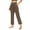 Coffee #729, variant on Bovemsi Yoga Pants For Women High Waisted Crop Work Summer Casual Slacks Dress Pant High Waisted Leggings