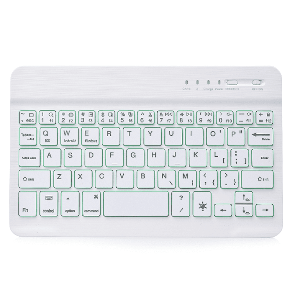 Universal Slim Portable Wireless Bluetooth 7Colors Backlit Keyboard