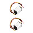 thumbnail image 1 of jesticaly Convertisseur DC-DC 12V/24V Régulateur de Véhicule en Aluminium pour Protection Alimentation Adaptative Transformateur 6V 3A 2Ensemble, 1 of 6