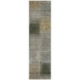 thumbnail image 2 of Addison Rugs Chantille Indoor/Outdoor Transitional Squares Taupe Washable Runner Rug, 2'3" x 7'6", 2 of 6