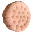 thumbnail image 2 of Cojín de galletas, cojín de galletas, lindo cojín de asiento suave, cojín de asiento redondo, experiencia incomparable, 2 of 8