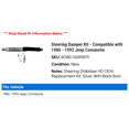 thumbnail image 2 of Steering Damper Kit - Compatible with 1986 - 1992 Jeep Comanche 1987 1988 1989 1990 1991, 2 of 2
