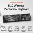thumbnail image 2 of Teclado Keychron K10, tamaño completo, 104 teclas, Bluetooth inalámbrico, 2 of 7