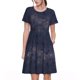 thumbnail image 1 of Easygdp Sunflowers para Vestido Transpirable de Mujer, Vestido Suelto de Manga Corta con Pliegues y Bolsillos para el Verano, 1 of 6