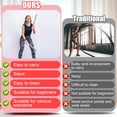 thumbnail image 4 of Upgrade Weighted Ropeless Battle Ropes, 2PCS Cordless Battle Rope for Home Gym, HIIT, Strength, Quiet Portable Training Rope, Workout Ropes Versatile Fitness Equipment for Men Women (Pink), 4 of 7