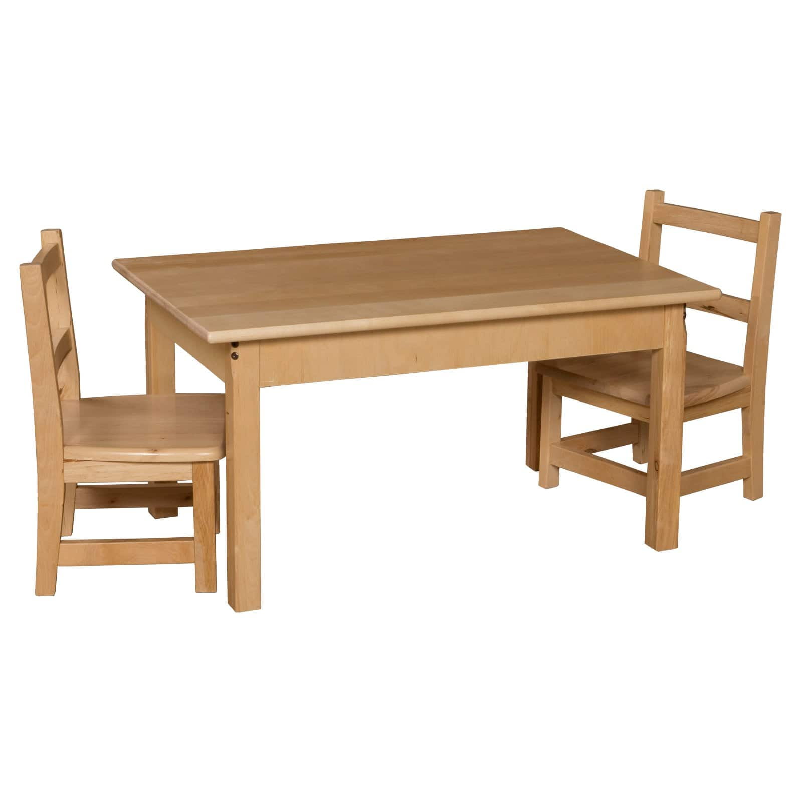 Wood Designs WD82422 Childs Table 24 Square with 22 Legs Tables