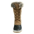 thumbnail image 4 of Northside Womens Kathmandu Waterproof Insulated Leather Tall Winter Snow Boot, 4 of 6
