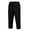 Black, variant on Men's Quick Dry Capri Pants, Stretch Lightweight Summer Crop Pants Below Knee for Hiking, Jogging (Dark Grey L)