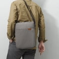 thumbnail image 3 of Bolso de negocios portátil para computadora informal para hombre, bolso bandolera de hombro de moda, maletín vertical, bolsa de almacenamiento de documentos de 13", 3 of 6