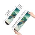 thumbnail image 5 of Bingfone Watercolor Turtle5 Design Patterned Men'S Women'S Casual Cotton Socks, 5 of 9