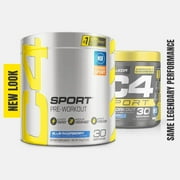 C4 Sport Pre-Workout Powder, Blue Raspberry Flavor, 30 Servings